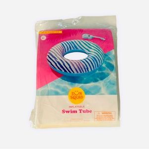 Blue inflatable Swin Tube New